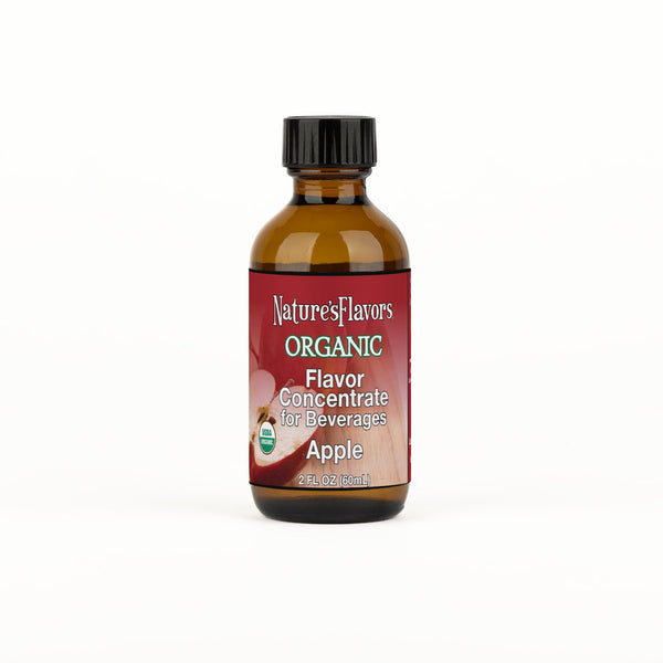 Organic Flavor Concentrate for Beverages, Apple