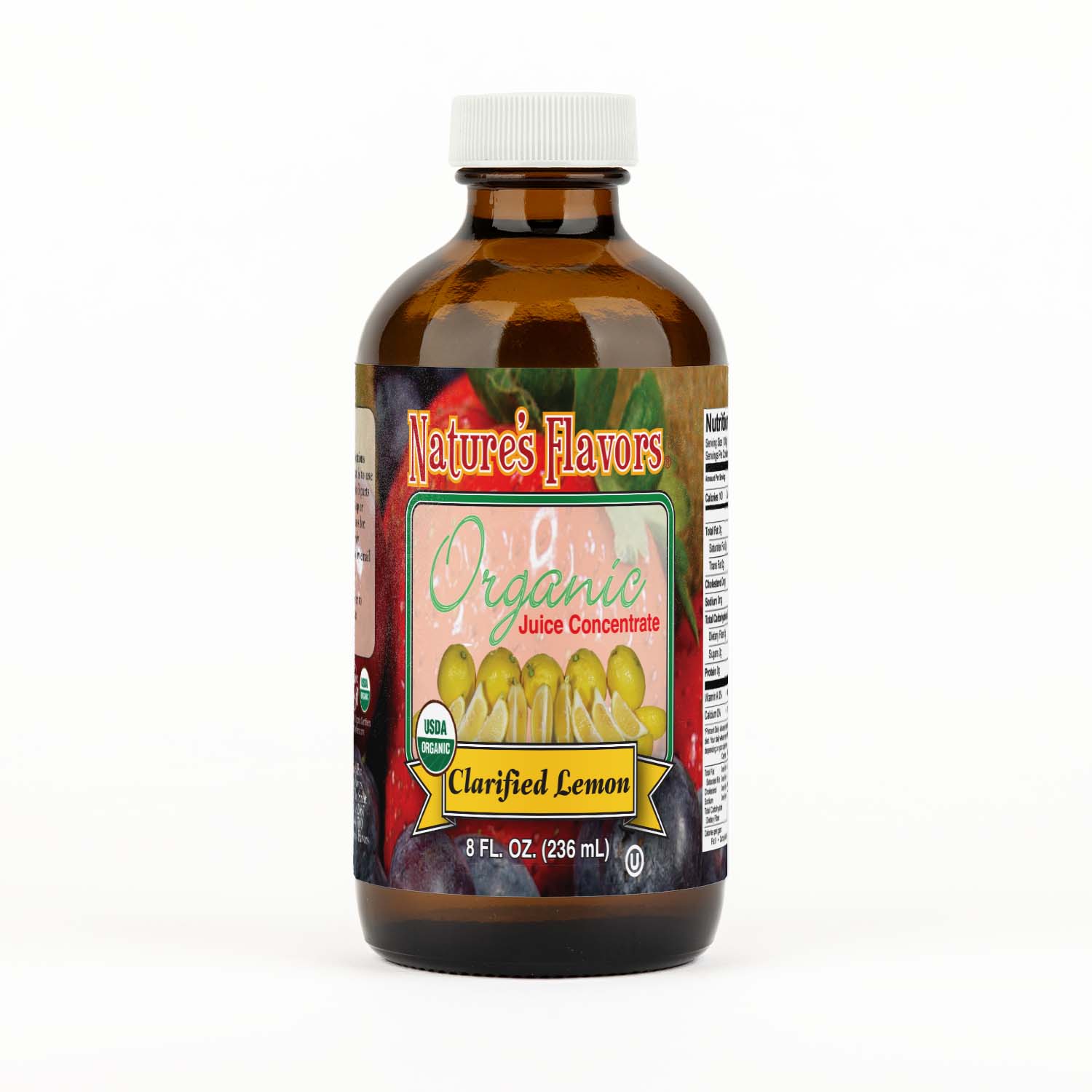 Organic Lemon Juice Concentrate (Clarified) – Nature's Flavors