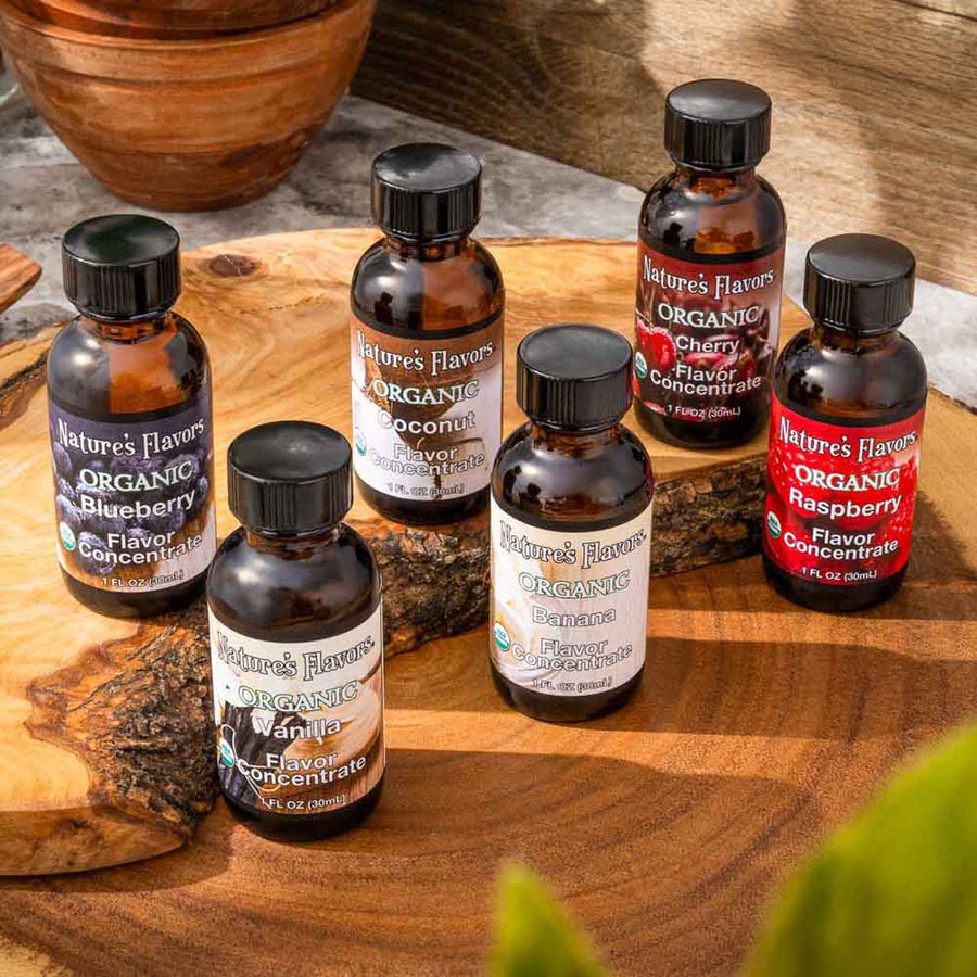 Organic Flavor Concentrate Sample Pack