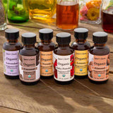 Organic Fragrance Oil Sample Pack (Alcohol Soluble)