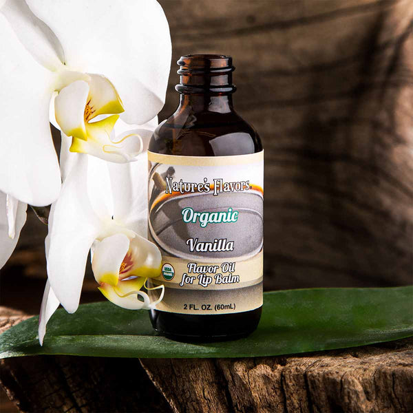 Organic Vanilla Flavor Oil for Lip Balm – Nature's Flavors