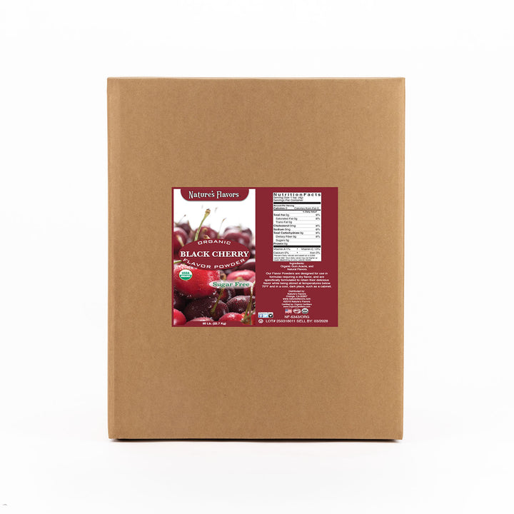 Black Cherry Flavor Powder (Sugar-Free), Organic