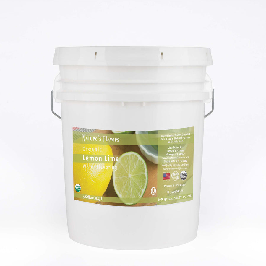 Lemon Lime Water Flavoring, Organic
