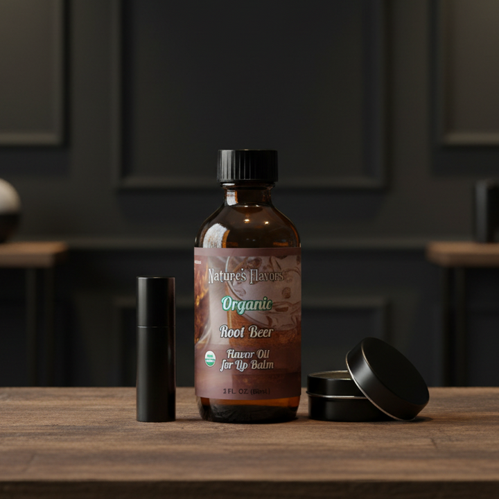 Organic Root Beer Flavor Oil for Lip Balm