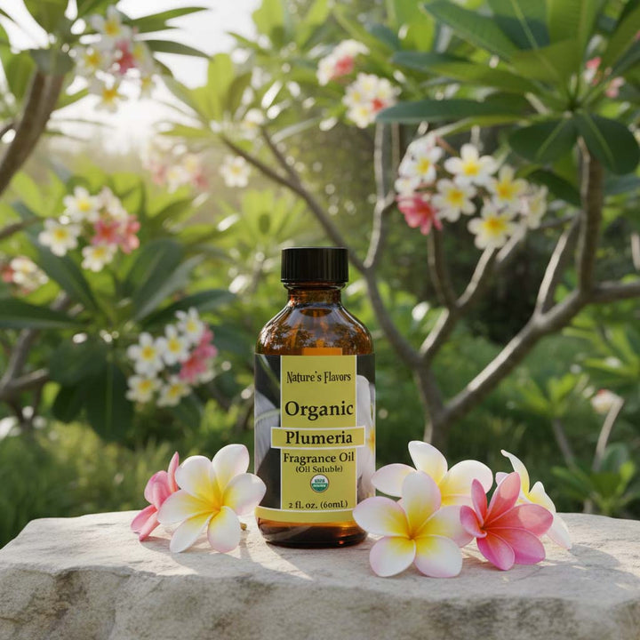 Plumeria Fragrance Oil (Oil Soluble), Organic