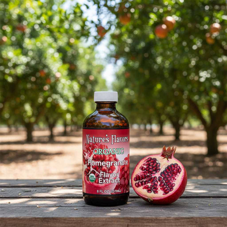Pomegranate Flavor Extract, Organic