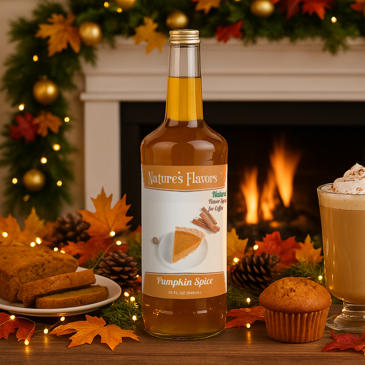 Pumpkin Spice Coffee Syrup, Natural