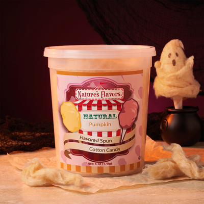 Pumpkin Cotton Candy (Ready to Eat)