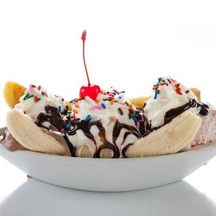 Banana Split Cotton Candy Floss Sugar