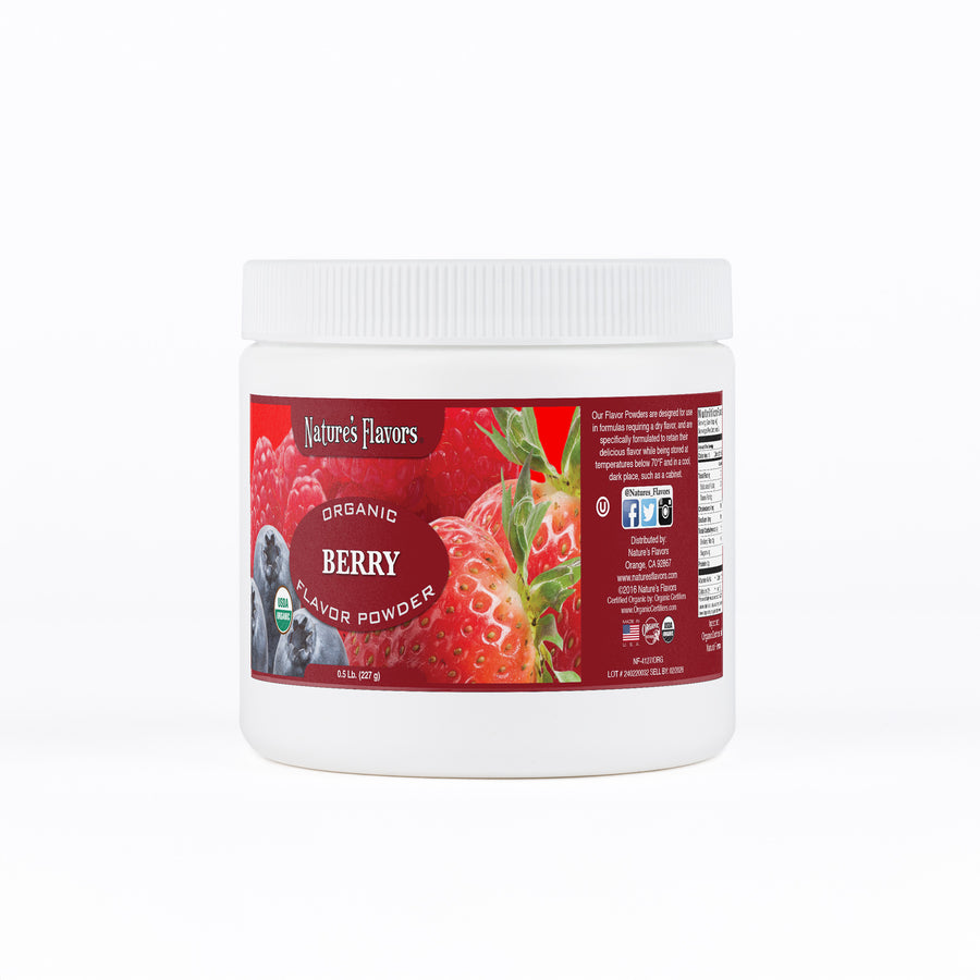 Berry Flavor Powder, Organic