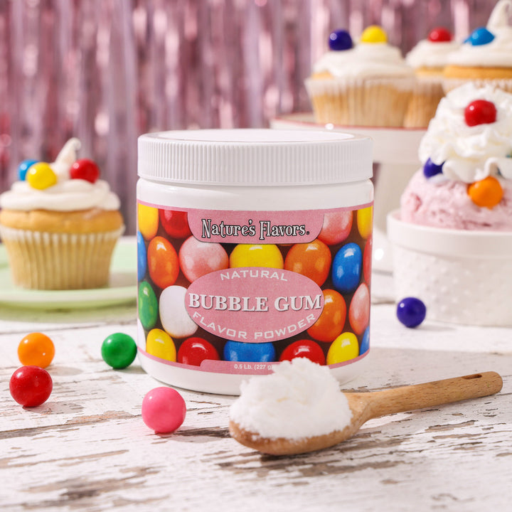 Bubble Gum Flavor Powder, Natural
