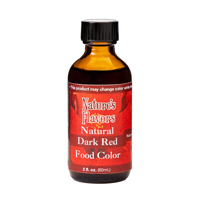 Dark Red Food Coloring (Made with Red Radish & Hibiscus), Natural