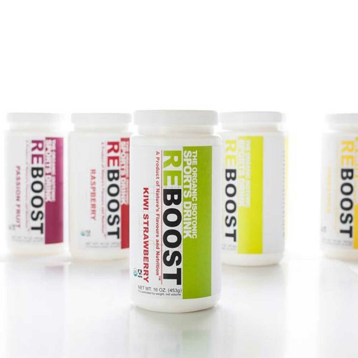 REBOOST Kiwi Strawberry Isotonic Organic Energy Drink Powder
