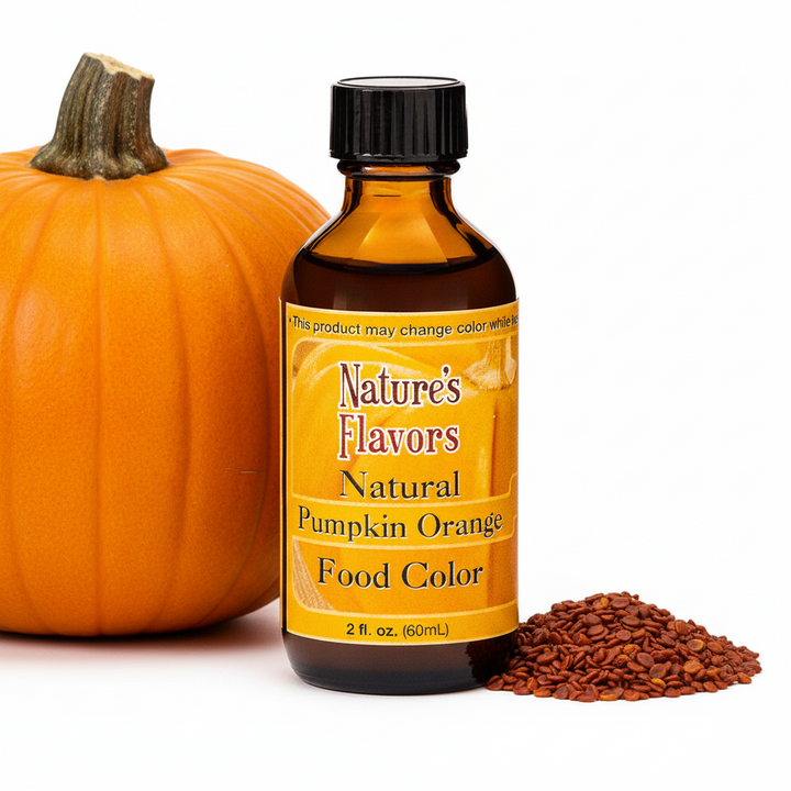 Pumpkin Orange Food Coloring, Natural