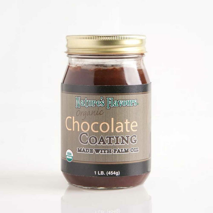 Organic Chocolate Coating made with Palm Oil (Does Not Contain Any Coconut Oil)