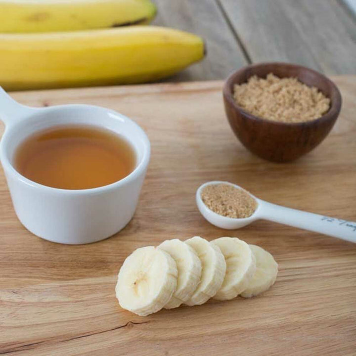 Banana Foster Flavor Emulsion for High Heat Applications