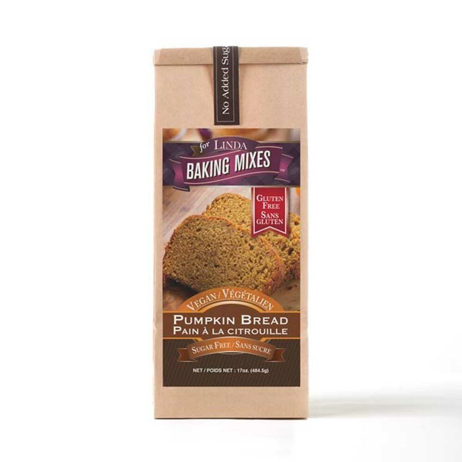 For Linda Gluten Free Pumpkin Bread Mix (Sugar Free)