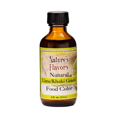Lime Khaki Green Food Coloring, Natural