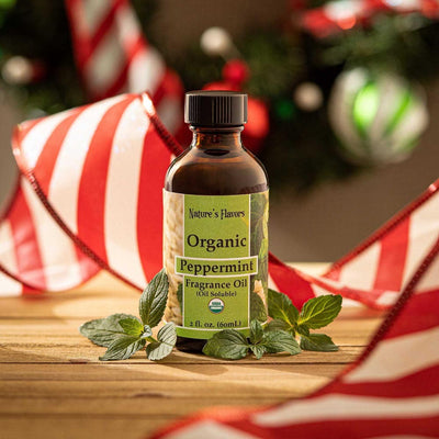 Peppermint Fragrance Oil (Oil Soluble), Organic