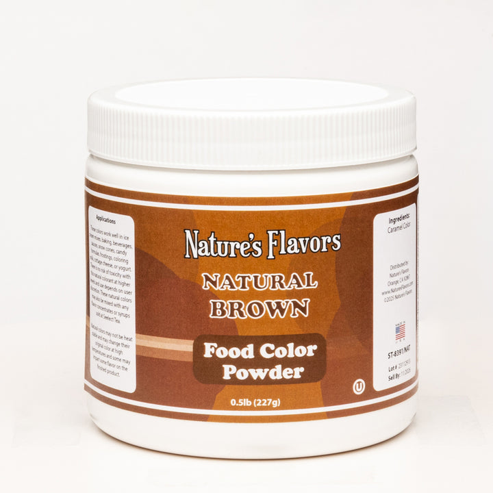 Brown Food Coloring Powder, Natural