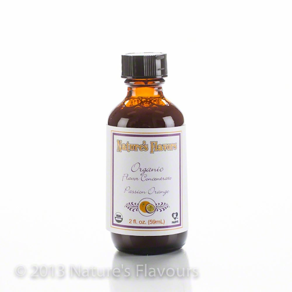 Organic Passion Orange Flavor Concentrate Without Diacetyl