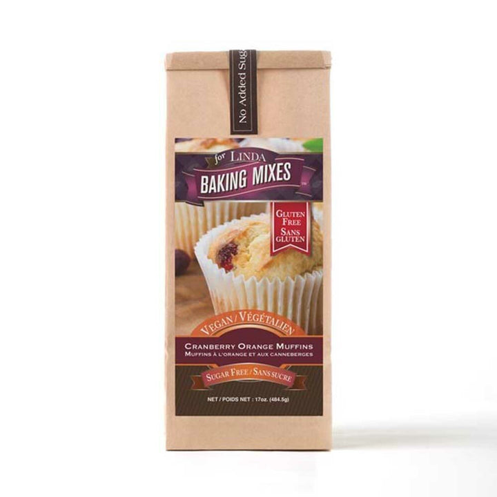 For Linda Gluten Free Cranberry Orange Muffin Mix (Sugar Free)
