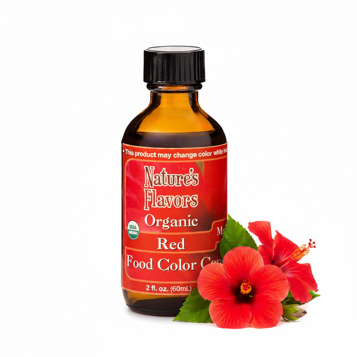 Red Food Coloring Concentrate (Made from Hibiscus), Organic