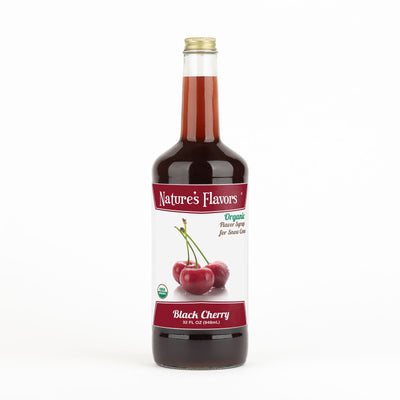 Black Cherry Snow Cone Syrup, Organic