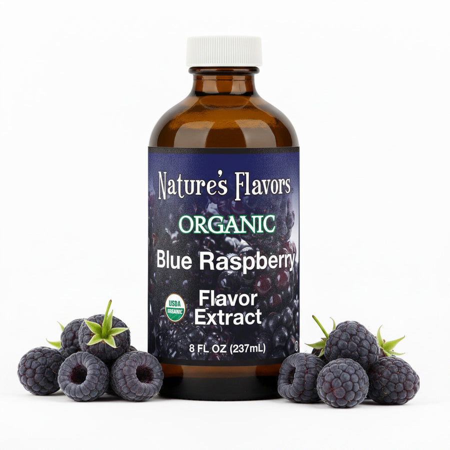 Blue Raspberry Flavor Extract, Organic