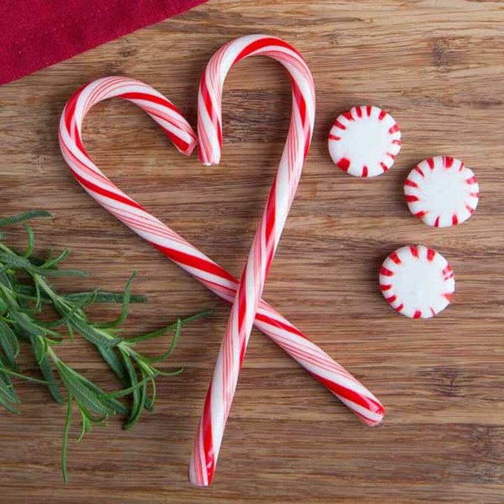 Candy Cane Cotton Candy (Ready to Eat)