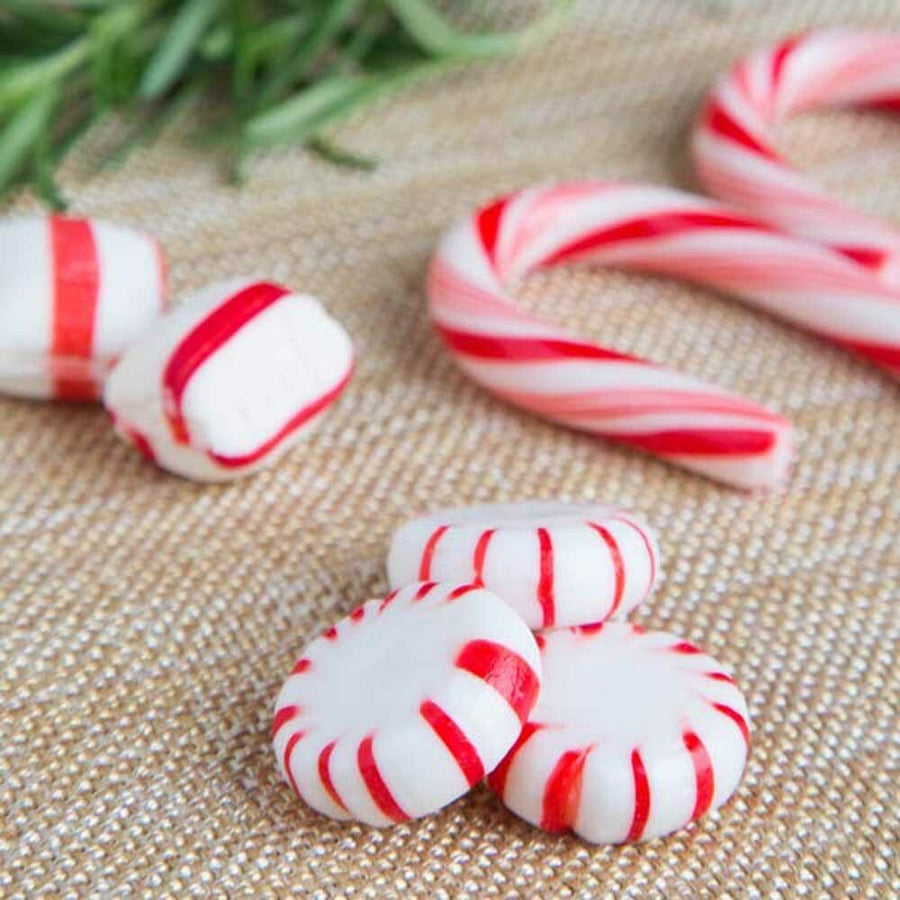 Candy Cane Cotton Candy Floss Sugar (Without Color), Organic