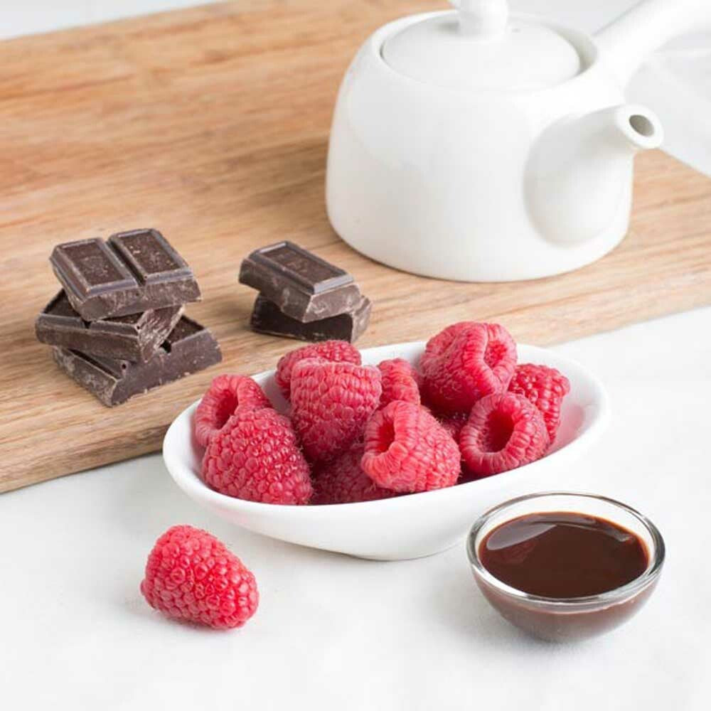 Chocolate Raspberry Cotton Candy (Ready to Eat)