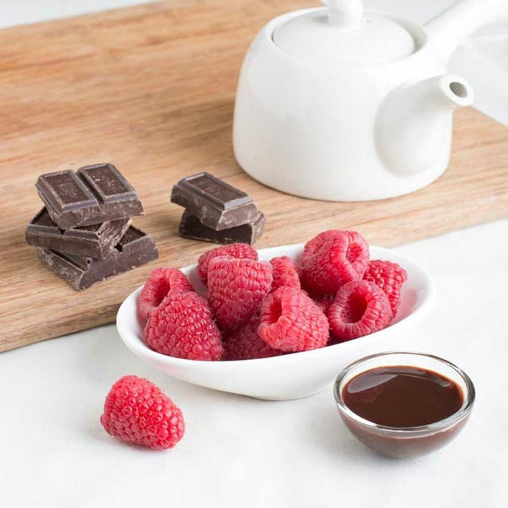 Chocolate Raspberry Cotton Candy (Ready to Eat)