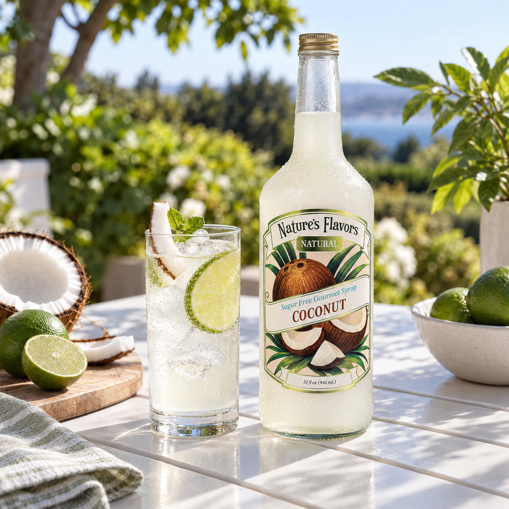 A coconut-lime afternoon.