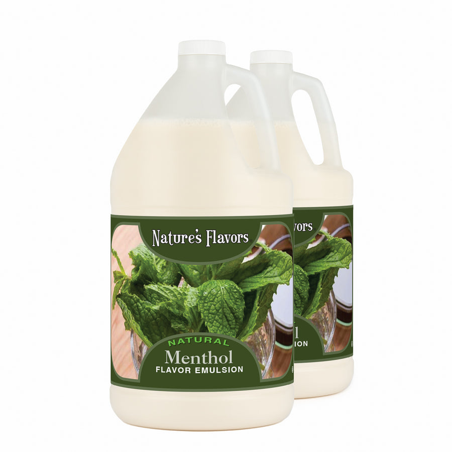 Menthol Flavor Emulsion for High Heat Applications