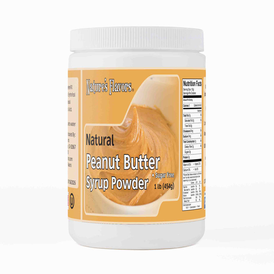 Peanut Butter Syrup Powder, Sugar-Free