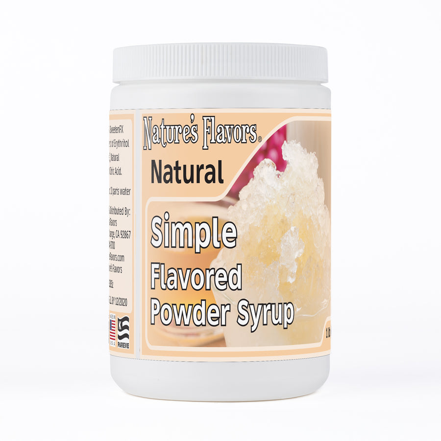 Simple Powdered Syrup Just Add Water