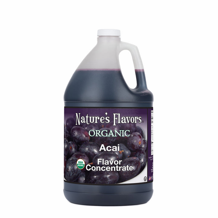 Acai Flavor Concentrate, Organic 1gal