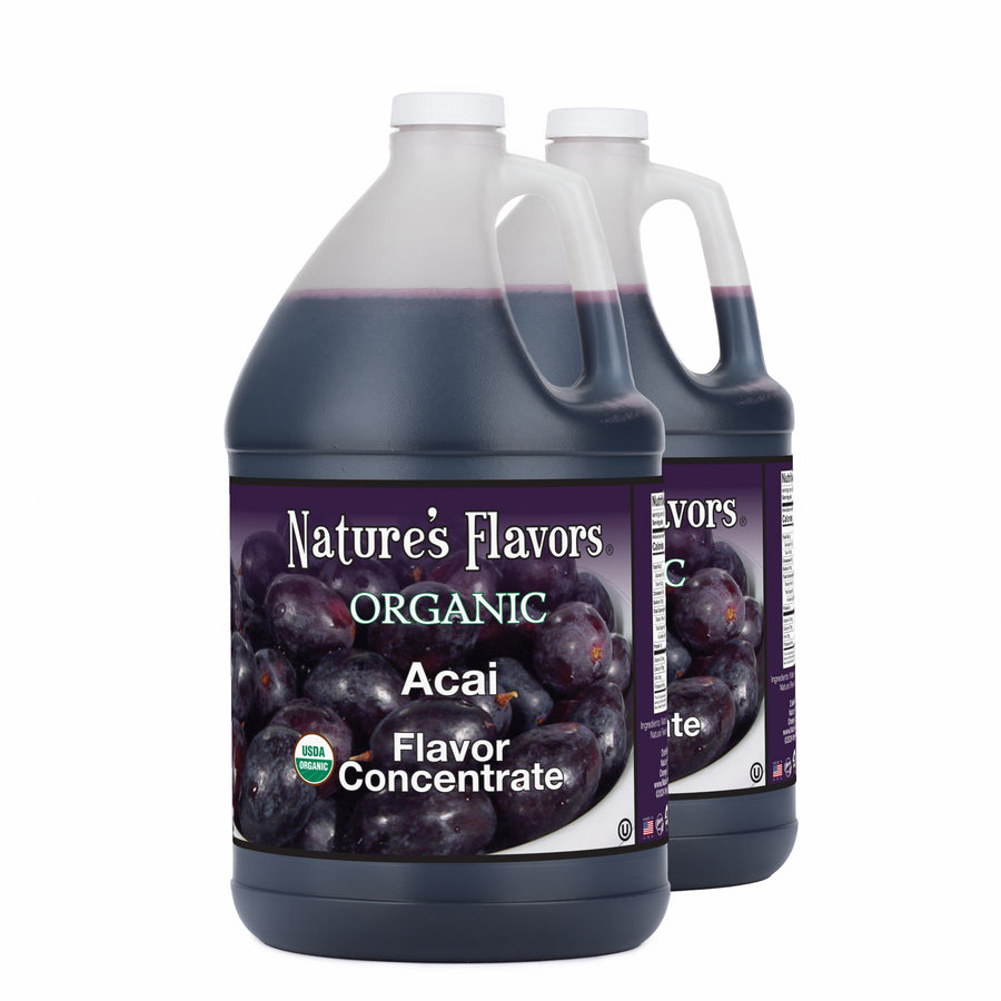 Acai Flavor Concentrate, Organic 2gal