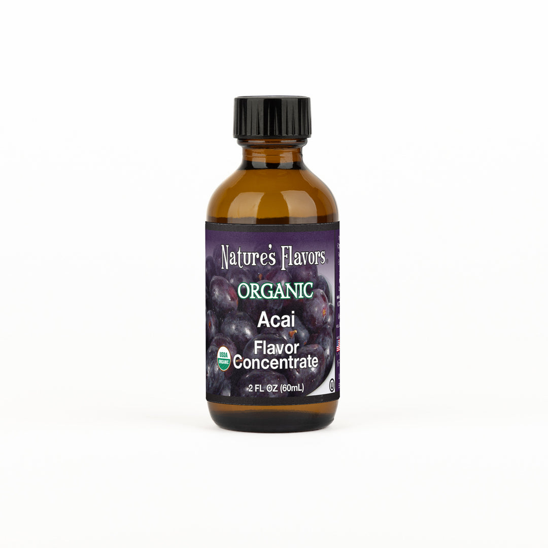 Acai Flavor Concentrate, Organic 2oz