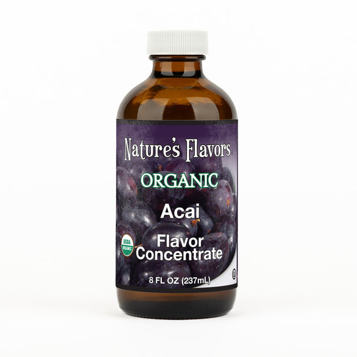Acai Flavor Concentrate, Organic 8oz