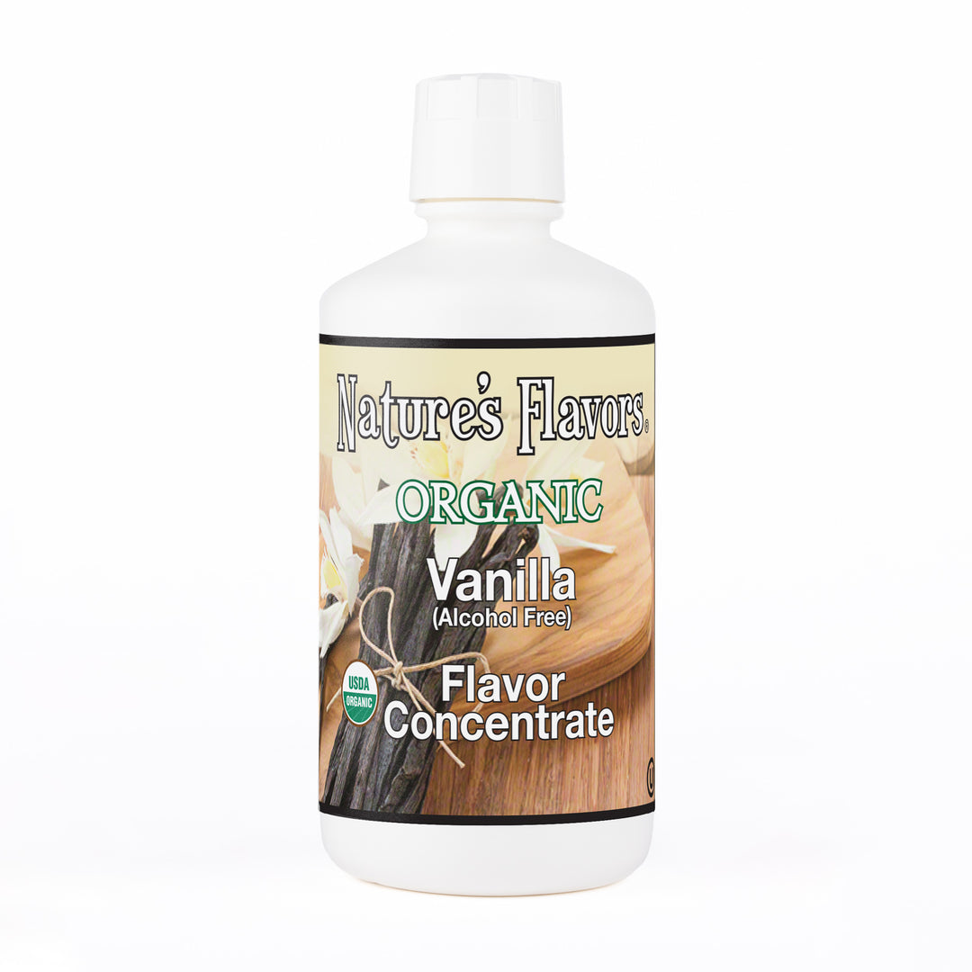 Vanilla Flavor Concentrate - Alcohol Free, Organic