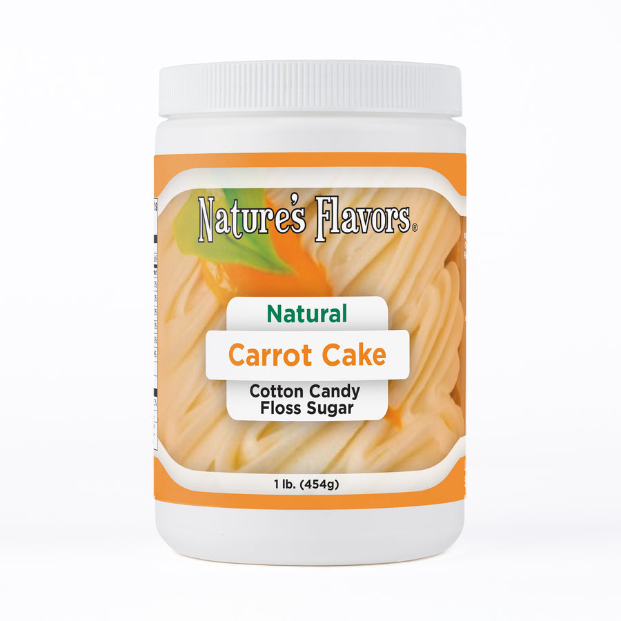 Carrot Cake Cotton Candy Floss Sugar