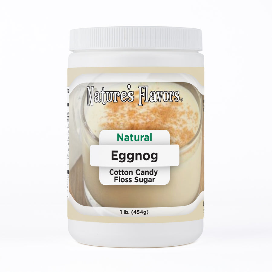 Eggnog Cotton Candy Floss Sugar