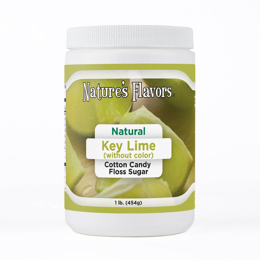 Key Lime Cotton Candy Floss Sugar (Without Color)