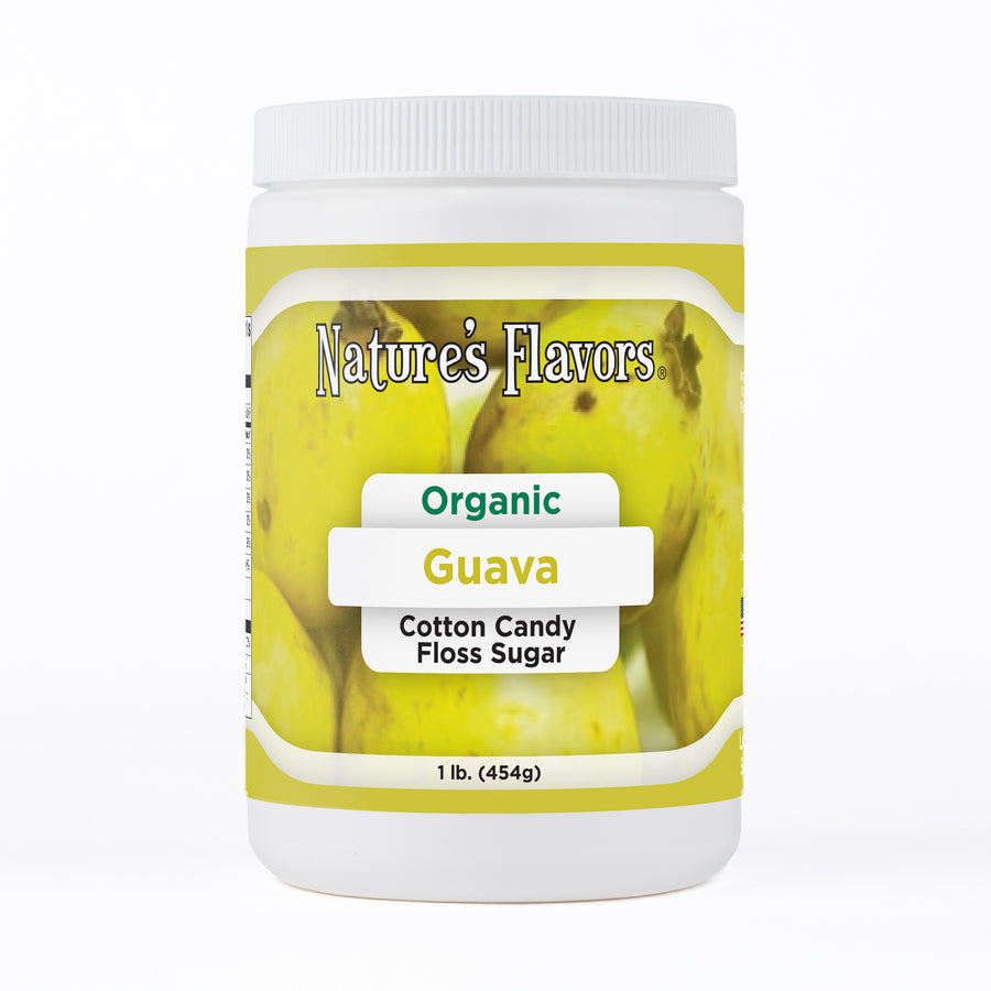 Organic Guava Cotton Candy Floss Sugar