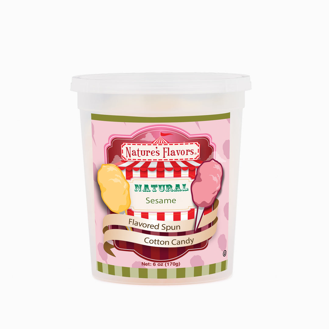 Sesame Cotton Candy (Ready to Eat)