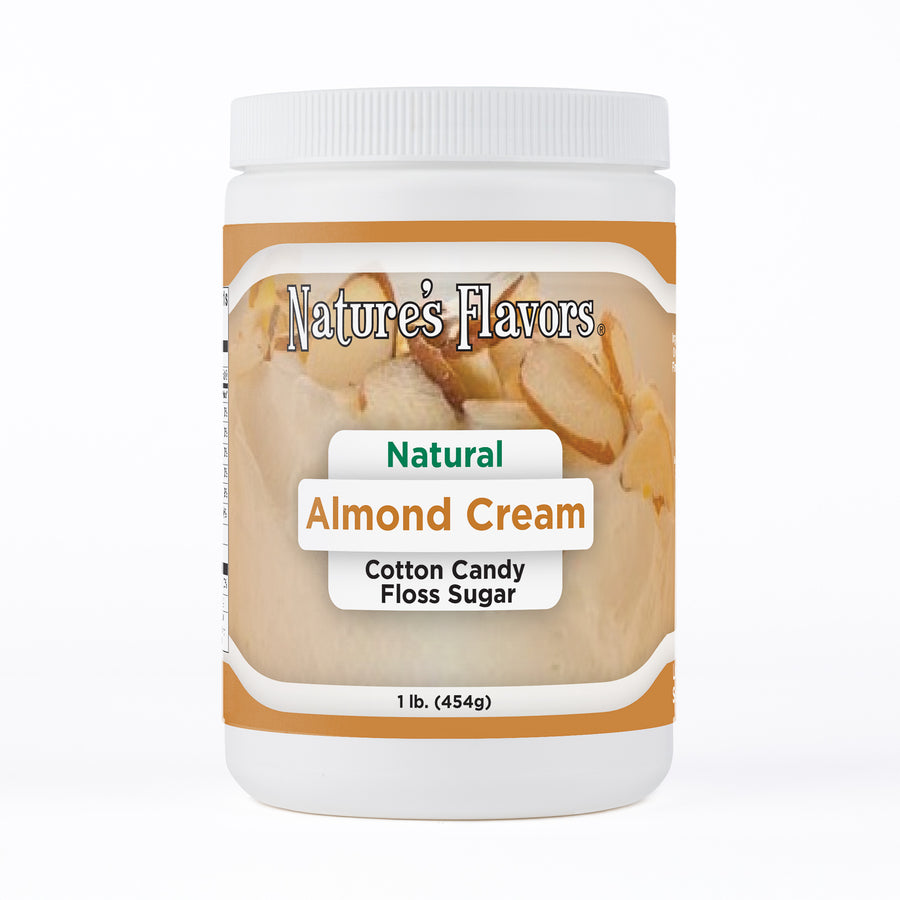 Almond Cream Cotton Candy Floss Sugar