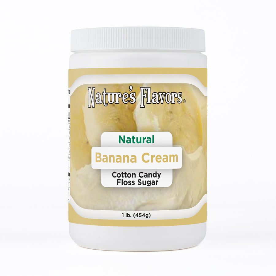 Banana Cream Cotton Candy Floss Sugar