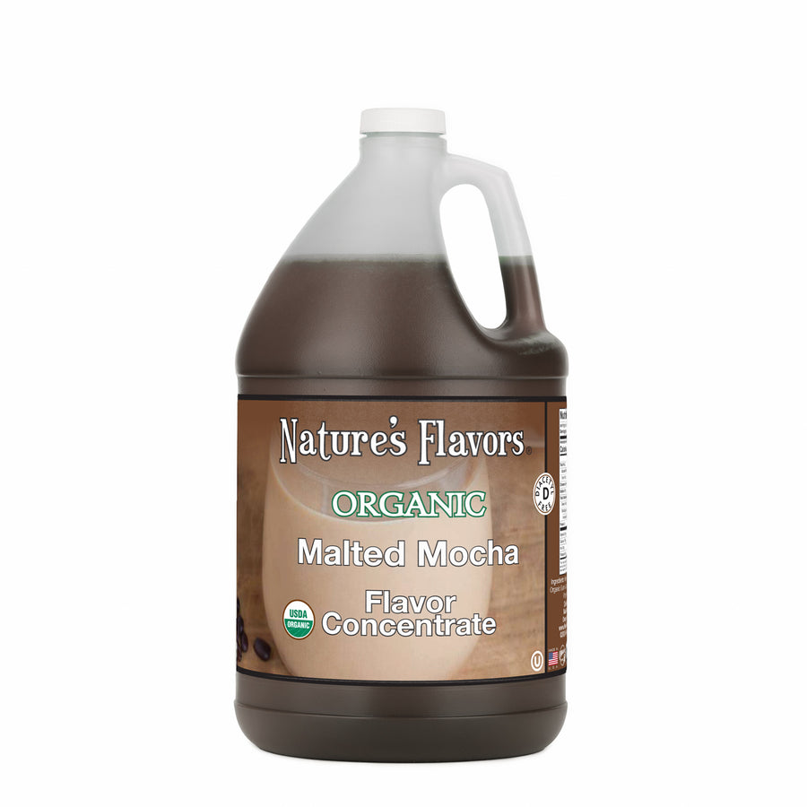 Organic Malted Mocha Flavor Concentrate Without Diacetyl
